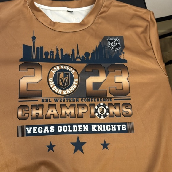 NHL Vegas Golden Knights Long Sleeve shirt. Size Men’s Medium. - Picture 1 of 9